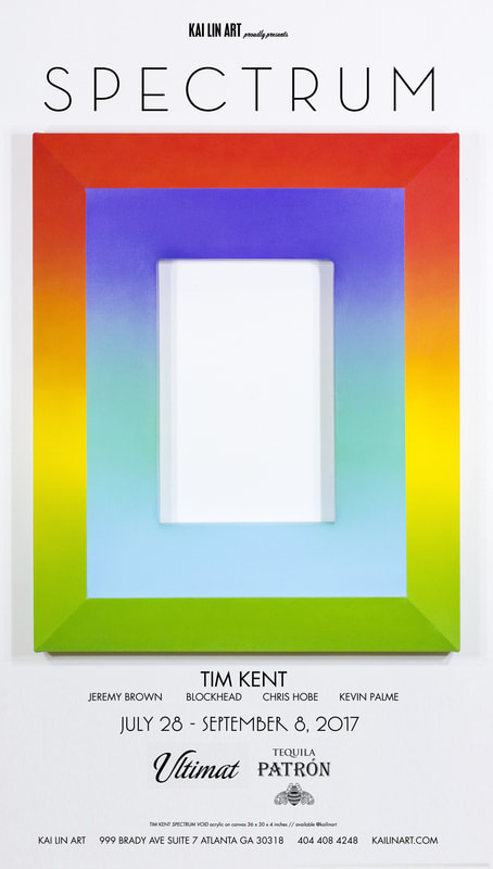 Tim Kent Art SPECTRUM exhibition gallery card for Kai Lin Art